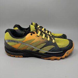 Merrell Men's All Out Charge Running Trail Sneakers Size 10.5 Orange Yellow